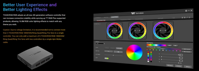 Thermaltake TOUGHFAN 12 RGB 3in1