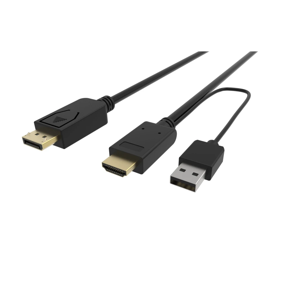 VCom Кабел HDMI M / Display Port M - 4K 2160p - CG599C-1.8m