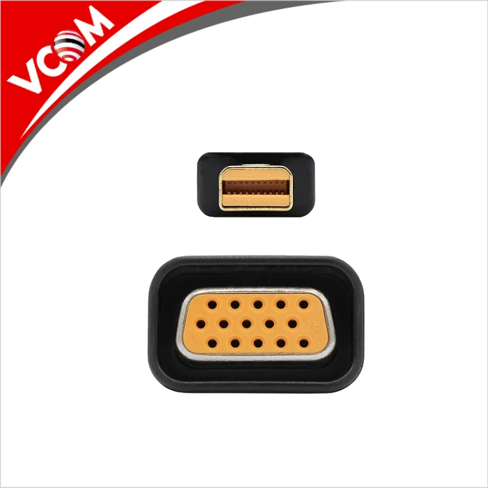 VCom адаптер Adapter Mini DP M / VGA F Gold plated - CA335