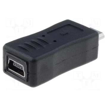 VCom адаптер Adapter Micro USB M to Mini USB F