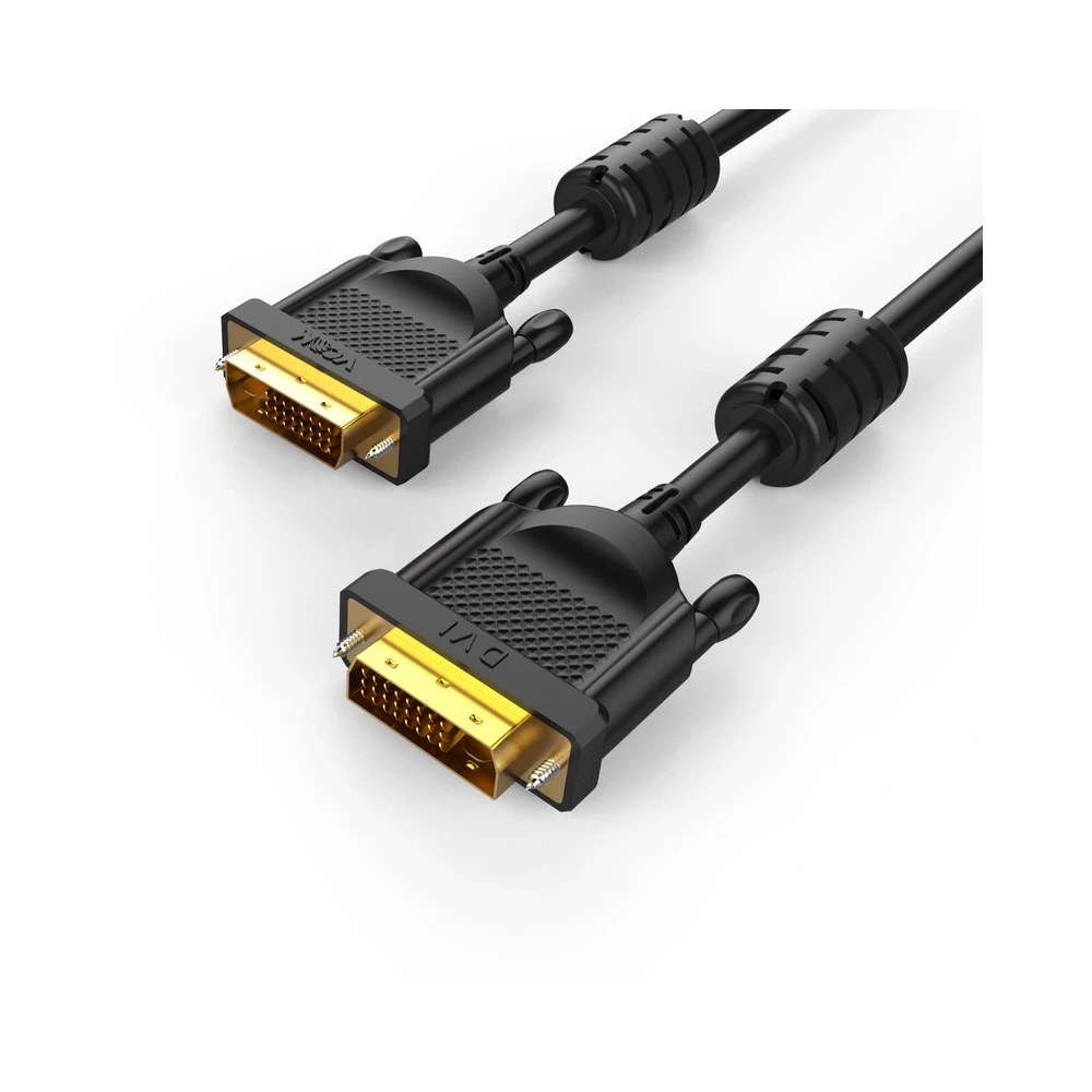 VCom кабел DVI 24+1 Dual Link M / M +2 Ferrites - CG442GD-5m