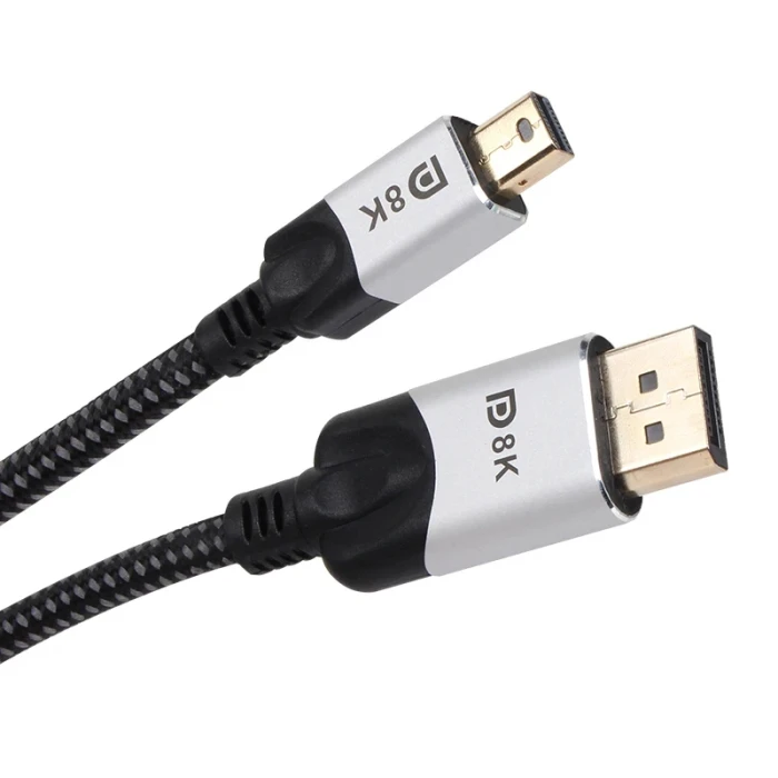 VCom Mini Display Port > Display Port 8K - 1.5m