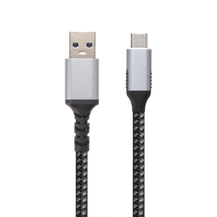 VCom Кабел USB 3.2 Gen2 Тype-C / USB AM, 10Gbps, Black - CU401M-1m