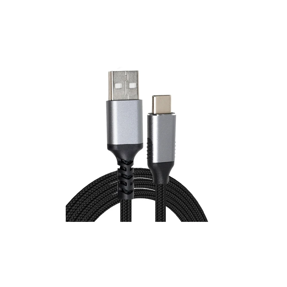 VCom Кабел USB 3.1 Micro type C / USB 2.0 AM Black - CU405M-1.8m