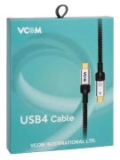VCom USB4.0 Type-C 40Gbps 240W 1.2m