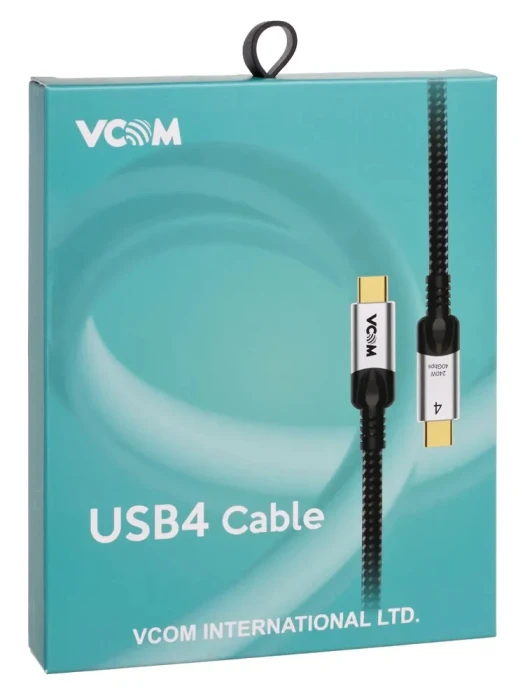 VCom USB4.0 Type-C 40Gbps 240W 1.2m