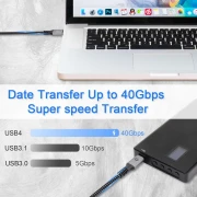 VCom USB-C 40Gbps 240W - 1.2m