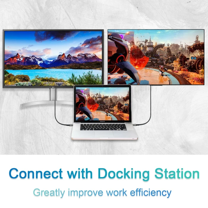 VCom USB-C 40Gbps 240W - 1.2m