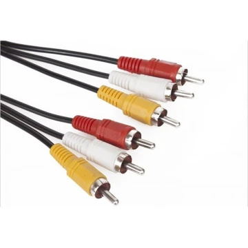 VCom кабел RCA 3x M / RCA 3x M - CV033-1.8m