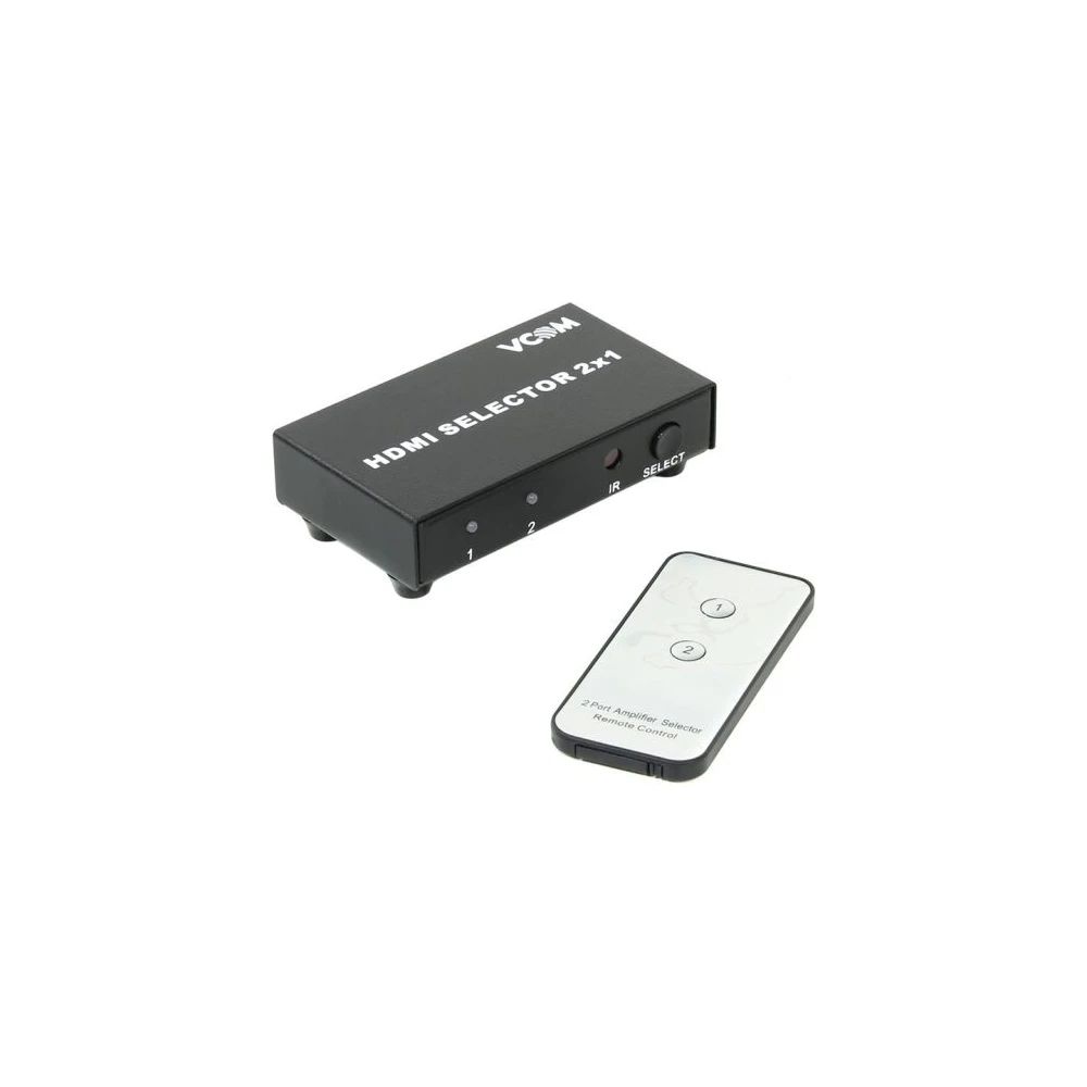VCom Селектор HDMI Selector 2x1 - DD432