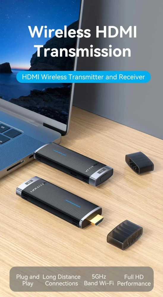 Vention безжичен трансмитер HDMI