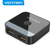 Vention Разклонител превключвател HDMI 2.0 Switcher/Splitter 2-Port Bi-Direction 4K Black - AKOB0