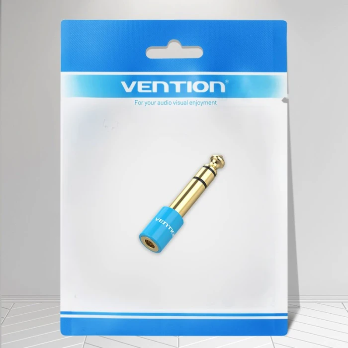 Vention адаптер Adapter Audio 6.5mm M / 3.5mm F - Blue - VAB-S01-L