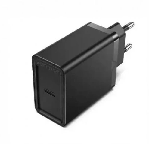 Vention бързо зарядно Fast Charger Wall - QC4.0, PD3.0 Type-C, 30W Black - FAIB0