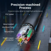 Vention Удължител USB-A 5Gbps - 0.5m