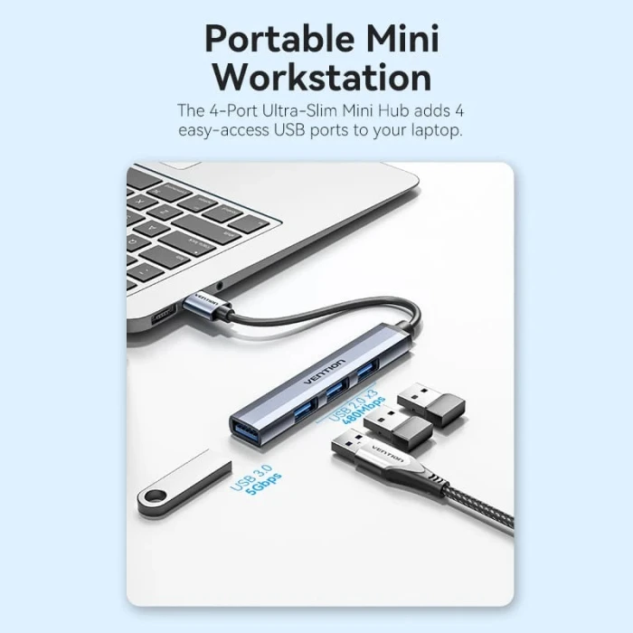 Vention CKOHB 4 x USB-A