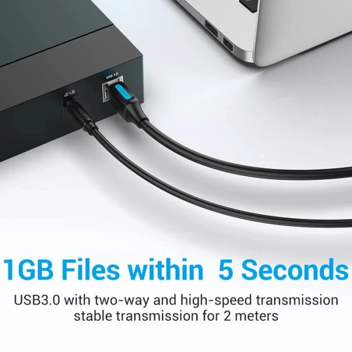 Vention USB-A > USB-B 5Gbps - 0.5m