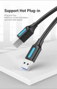 Vention USB-A > USB-B 5Gbps - 0.5m
