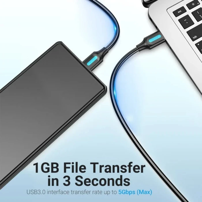 Vention USB micro-B > USB-A - 0.25m
