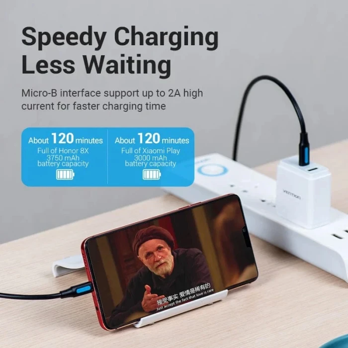 Vention USB-C > micro-USB 2.0 - 0.50m