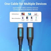Vention USB-C > micro-USB 2.0 - 0.50m