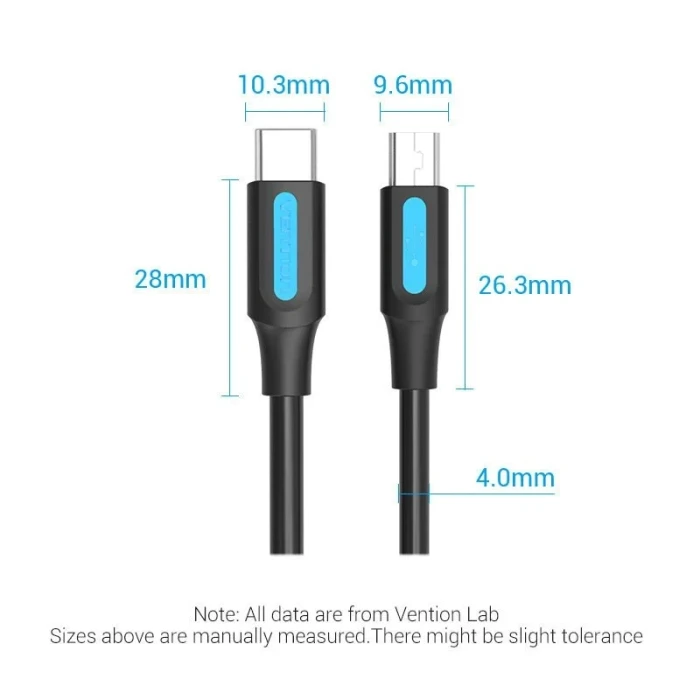 Vention USB-C > mini-USB 2.0 - 0.50m