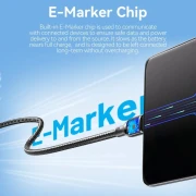 Vention USB2.0 Type-C 100W Display 2m