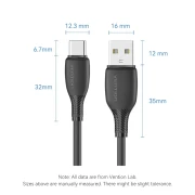 Vention USB-A > USB-C 2.0 - 0.25m