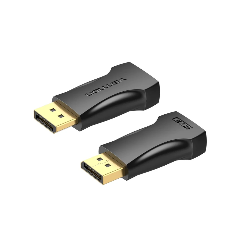 Vention адаптер Adapter DisplayPort M / HDMI F - 4K, Black - HBPB0