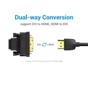 Vention Адаптер DVI > HDMI