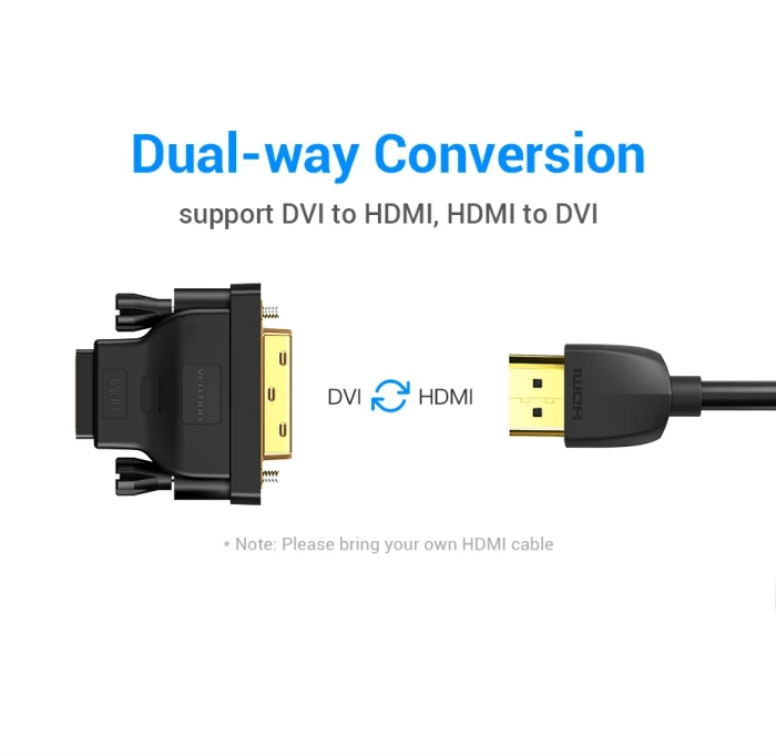 Vention Адаптер DVI > HDMI
