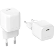 Vention Универсално зарядно за стена Charger Wall GaN - USB Type-C 30W White - FAKW0-EU