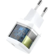 Vention Универсално зарядно за стена Charger Wall GaN - USB Type-C 30W White - FAKW0-EU