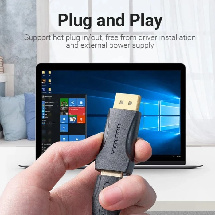 Vention адаптер DisplayPort > HDMI