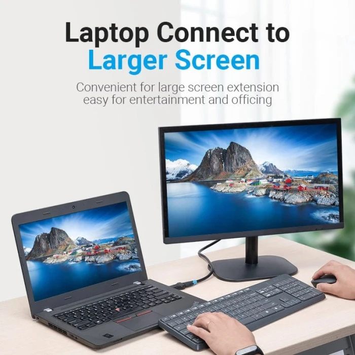 Vention адаптер DisplayPort > HDMI