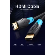 Vention Кабел HDMI v2.0 M / M 4K/60Hz Gold - 5M Black - AACBJ
