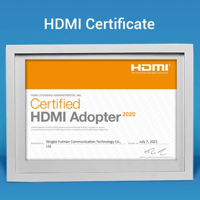 Vention Адаптер Adapter HDMI Right Angle 90 Degree M/F - AIOB0