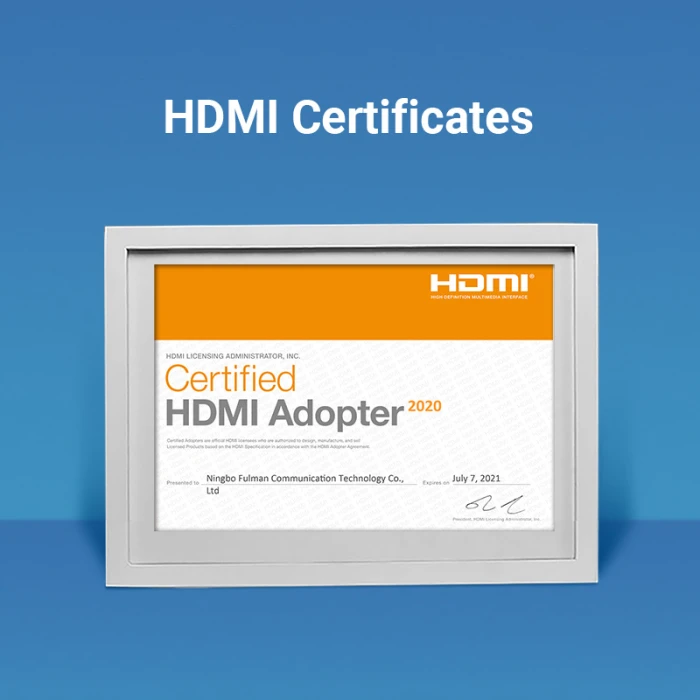 Vention Адаптер Adapter HDMI Vertical Flat 90 Degree M/F - AIPB0