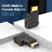 Vention Адаптер Adapter HDMI Vertical Flat 90 Degree M/F - AIPB0