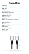 Vention USB 2.0 Type-C > Type-C 1.0m