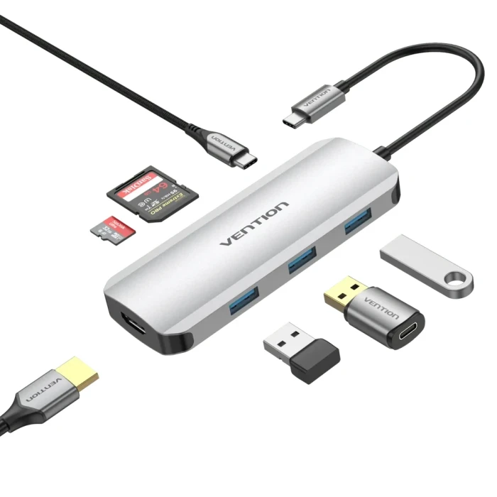 Vention TOJHB 7in1 USB-C