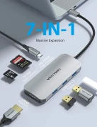 Vention TOJHB 7in1 USB-C