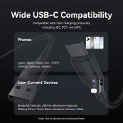 Vention USB-A > USB-C 2.0 - 0.25m