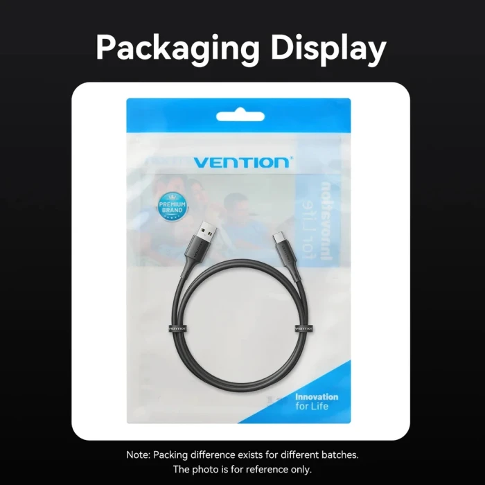 Vention USB-A > USB-C 2.0 - 0.25m