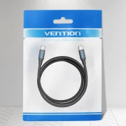 Vention Кабел USB 2.0 Type-C to Type-C - 0.5M Black 5A Fast Charge - COTBD