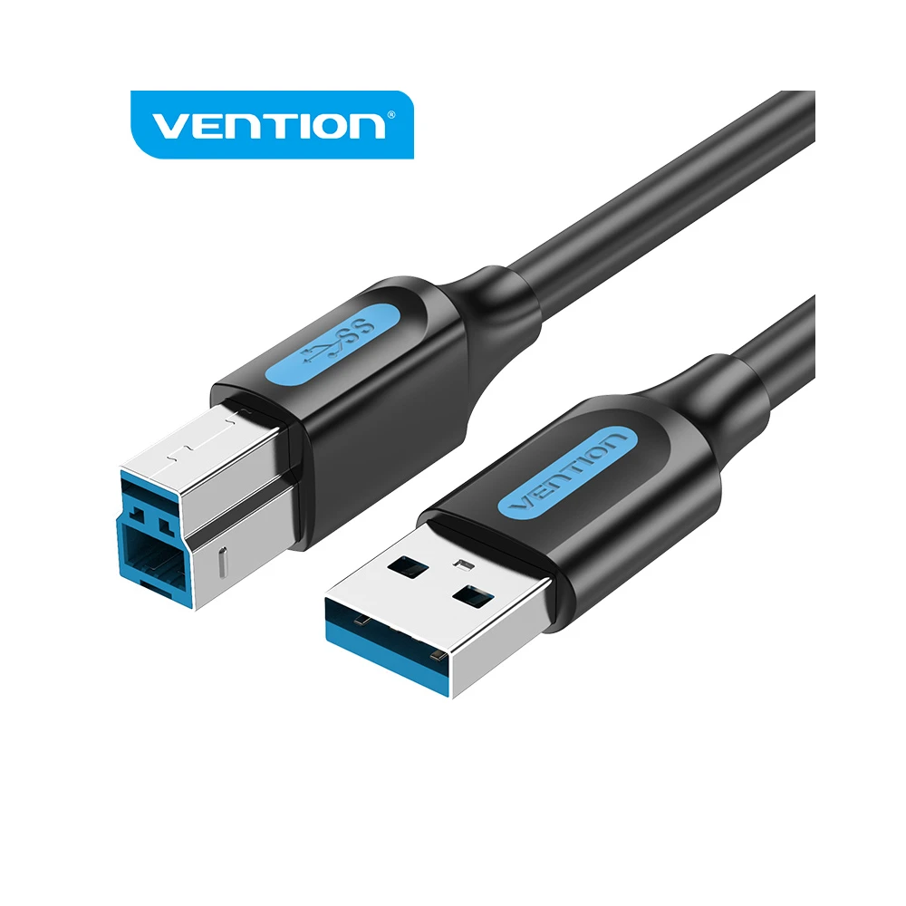 Vention Кабел USB 3.0 AM / BM - 1.5M Black - COOBG