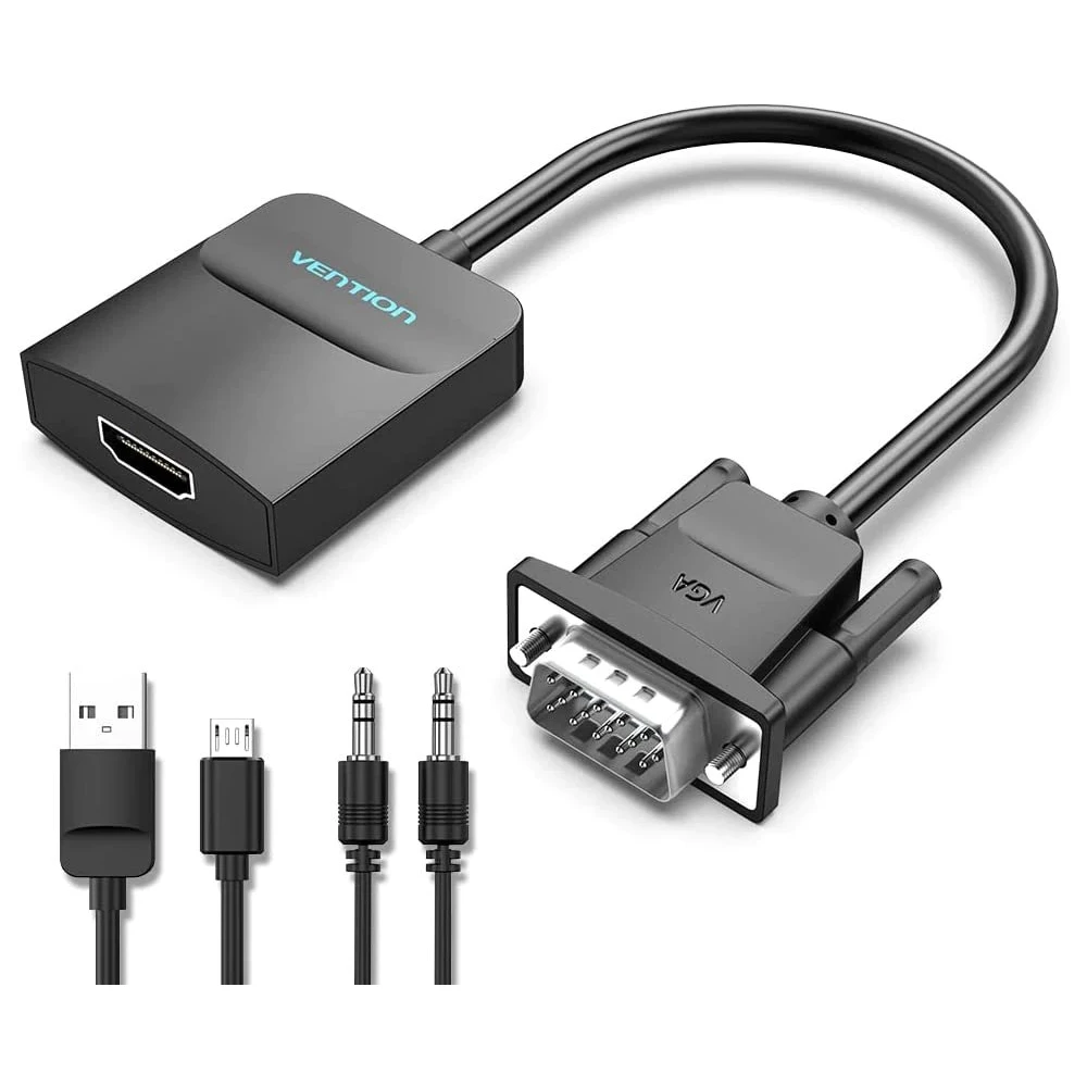 Vention адаптер Adapter VGA to HDMI with sound