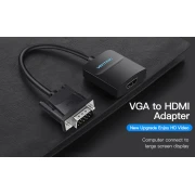 Vention адаптер Adapter VGA to HDMI with sound