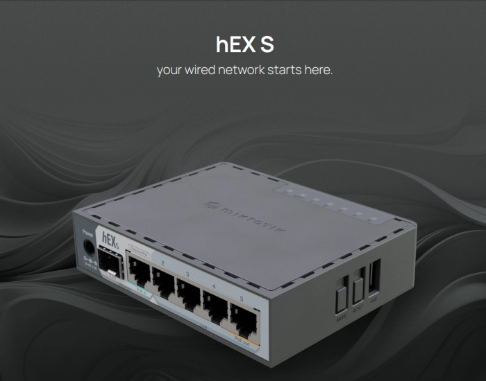 MikroTik hEX S (2025)
