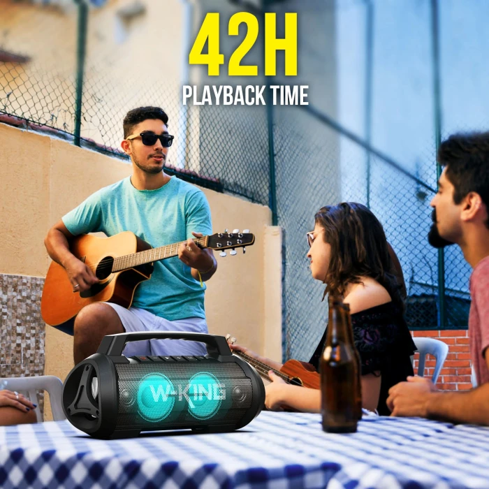 W-King Блутут парти колонка D10 Black - 70W